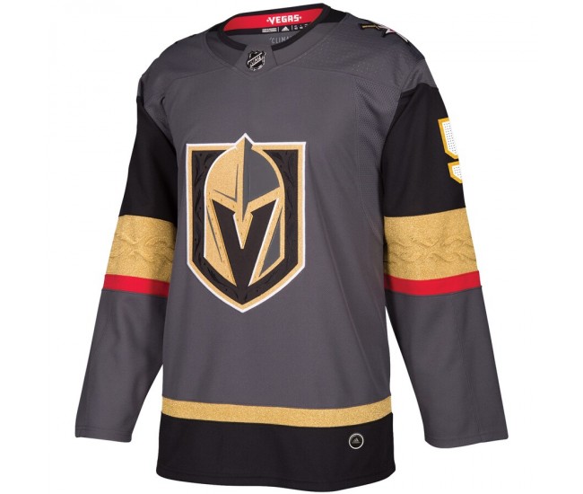 Vegas Golden Knights Deryk Engelland Men's adidas Gray Authentic Player Jersey