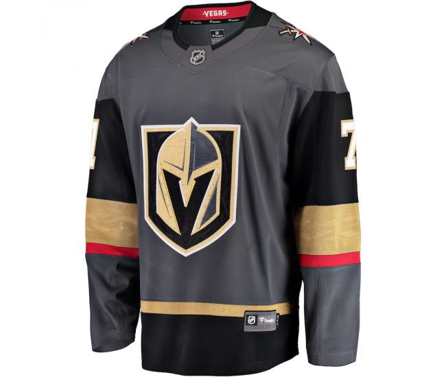 Vegas Golden Knights William Karlsson Men's Fanatics Branded Gray Home Premier Breakaway Player Jersey