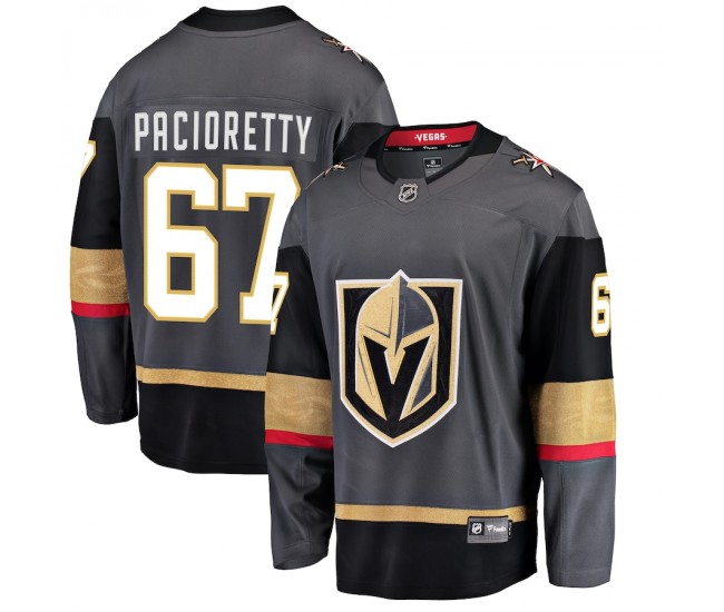 Vegas Golden Knights Max Pacioretty Men's Fanatics Branded Black Breakaway Player Jersey