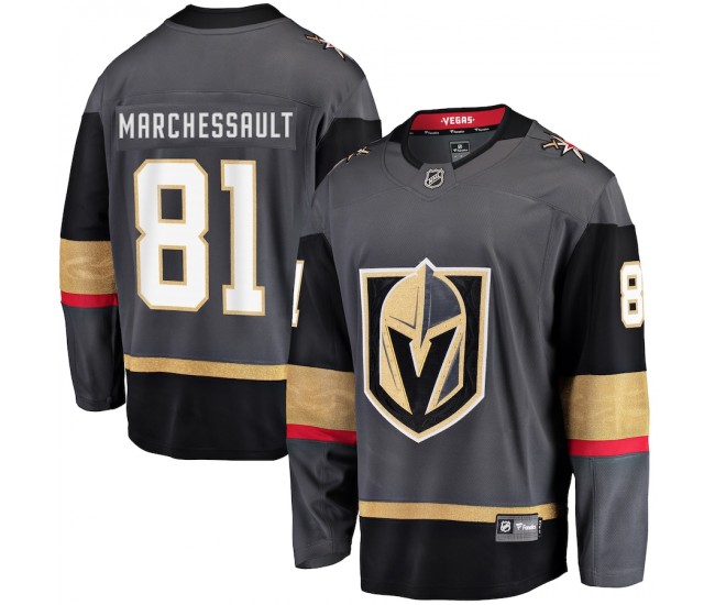 Vegas Golden Knights Jonathan Marchessault Men's Fanatics Branded Black Home Breakaway Player Jersey