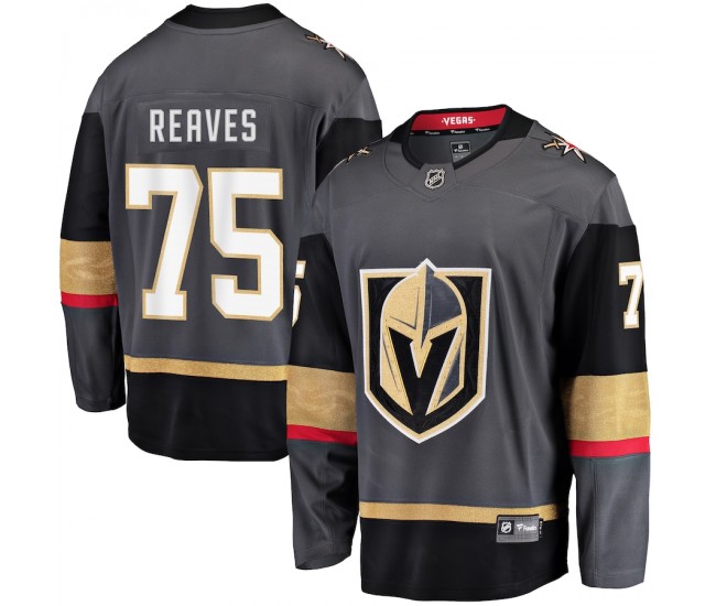 Vegas Golden Knights Ryan Reaves Men's Fanatics Branded Black Home Breakaway Player Jersey