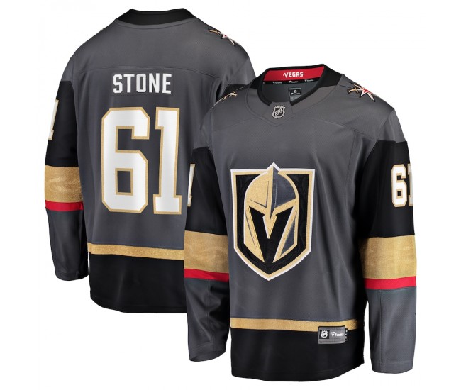 Vegas Golden Knights Mark Stone Men's Fanatics Branded Black Breakaway Player Jersey