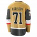 Vegas Golden Knights William Karlsson Men's Fanatics Branded Gold 2020/21 Alternate Premier Breakaway Player Jersey