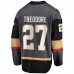 Vegas Golden Knights Shea Theodore Men's Fanatics Branded Gray Home Premier Breakaway Player Jersey