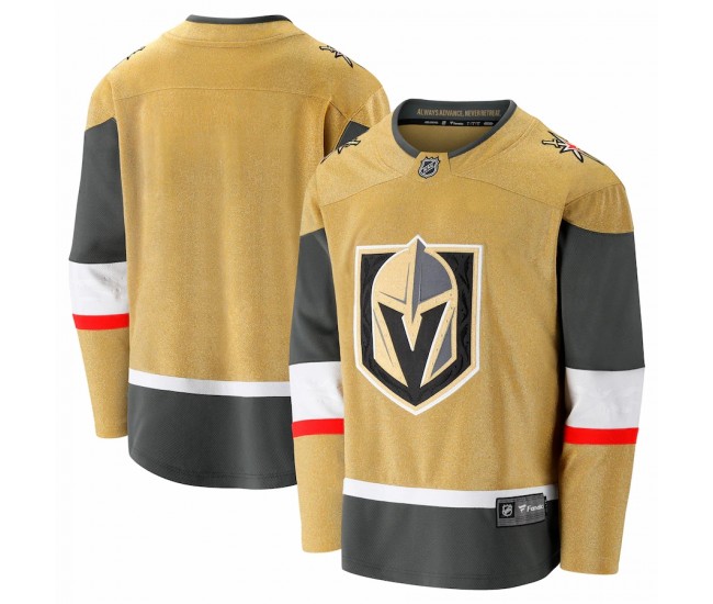 Vegas Golden Knights Men's Fanatics Branded Gold 2020/21 Alternate Premier Breakaway Jersey