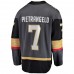 Vegas Golden Knights Alex Pietrangelo Men's Fanatics Branded Black Breakaway Player Jersey