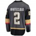 Vegas Golden Knights Zach Whitecloud Men's Fanatics Branded Black Home Breakaway Jersey