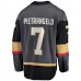 Vegas Golden Knights Alex Pietrangelo Men's Fanatics Branded Gray Home Premier Breakaway Player Jersey