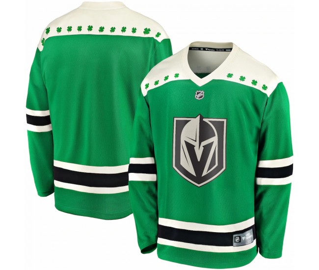 Vegas Golden Knights Men's Fanatics Branded Green 2021 St. Patrick's Day Breakaway Jersey