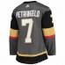 Vegas Golden Knights Alex Pietrangelo Men's adidas Gray Home Primegreen Authentic Pro Player Jersey