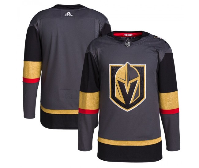 Vegas Golden Knights Men's adidas Gray Home Authentic Pro Jersey