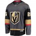 Vegas Golden Knights Mattias Janmark Men's Fanatics Branded Gray 2017/18 Home Breakaway Replica Jersey