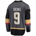 Vegas Golden Knights Jack Eichel Men's Fanatics Branded Gray Home Breakaway Player Jersey