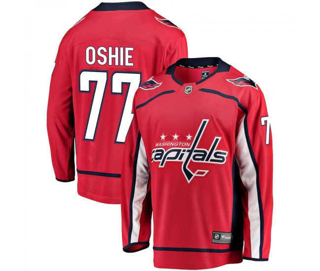 Washington Capitals TJ Oshie Men's Fanatics Branded Red Breakaway Player Jersey