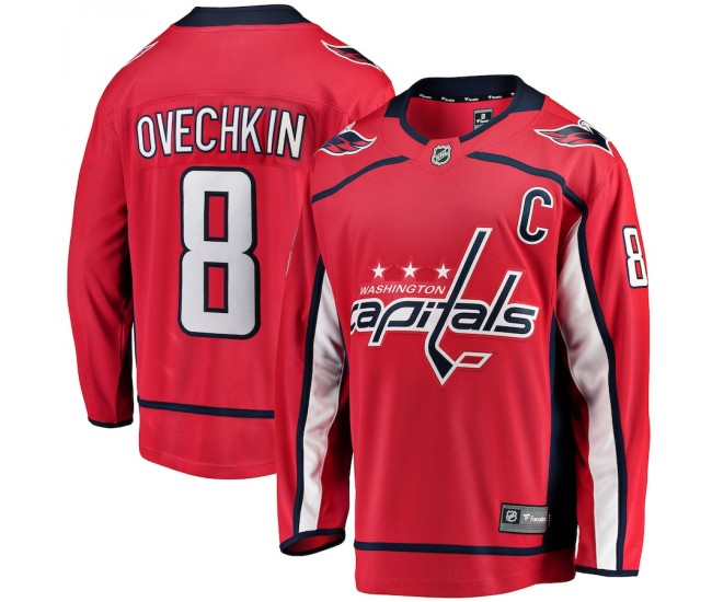 Washington Capitals Alexander Ovechkin Men's Fanatics Branded Red Breakaway Jersey