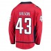 Washington Capitals Tom Wilson Men's Fanatics Branded Red Home Breakaway Player Jersey