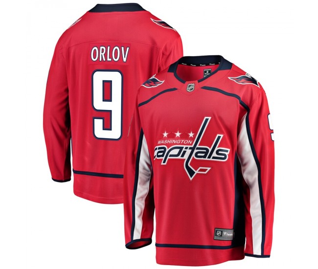 Washington Capitals Dmitry Orlov Men's Fanatics Branded Red Home Breakaway Player Jersey