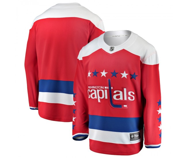 Washington Capitals Men's Fanatics Branded Red Alternate Breakaway Blank Jersey