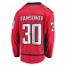 Washington Capitals Ilya Samsonov Men's Fanatics Branded Red Replica Player Jersey