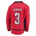 Washington Capitals Nick Jensen Men's Fanatics Branded Red Replica Player Jersey