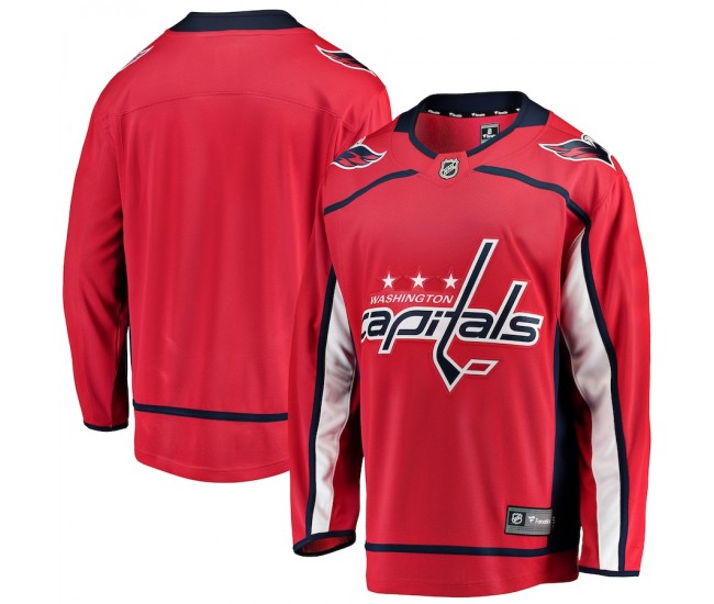 Washington Capitals Men's Fanatics Branded Red Home Breakaway Jersey