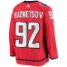 Washington Capitals Evgeny Kuznetsov Men's adidas Red Home Authentic Player Jersey