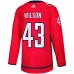 Washington Capitals Tom Wilson Men's adidas Red Home Authentic Player Jersey