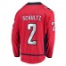 Washington Capitals Justin Schultz Men's Fanatics Branded Red Home Breakaway Jersey