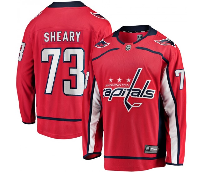 Washington Capitals Conor Sheary Men's Fanatics Branded Red Home Breakaway Player Jersey