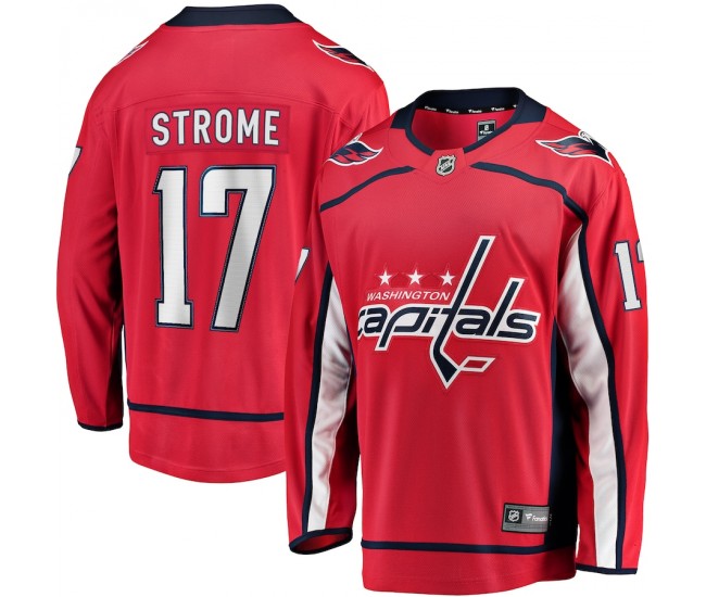 Washington Capitals Dylan Strome Men's Fanatics Branded Red Home Breakaway Player Jersey