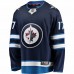 Winnipeg Jets Adam Lowry Men's Fanatics Branded Navy Breakaway Replica Jersey