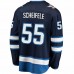 Winnipeg Jets Mark Scheifele Men's Fanatics Branded Navy Breakaway Replica Jersey