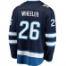 Winnipeg Jets Blake Wheeler Men's Fanatics Branded Navy Breakaway Replica Jersey