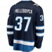 Winnipeg Jets Connor Hellebuyck Men's Fanatics Branded Navy Breakaway Replica Jersey