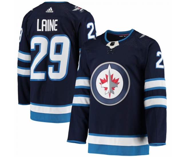 Winnipeg Jets Patrik Laine Men's adidas Navy Alternate Authentic Player Jersey